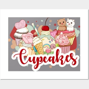 Sweet Cupcake Posters and Art